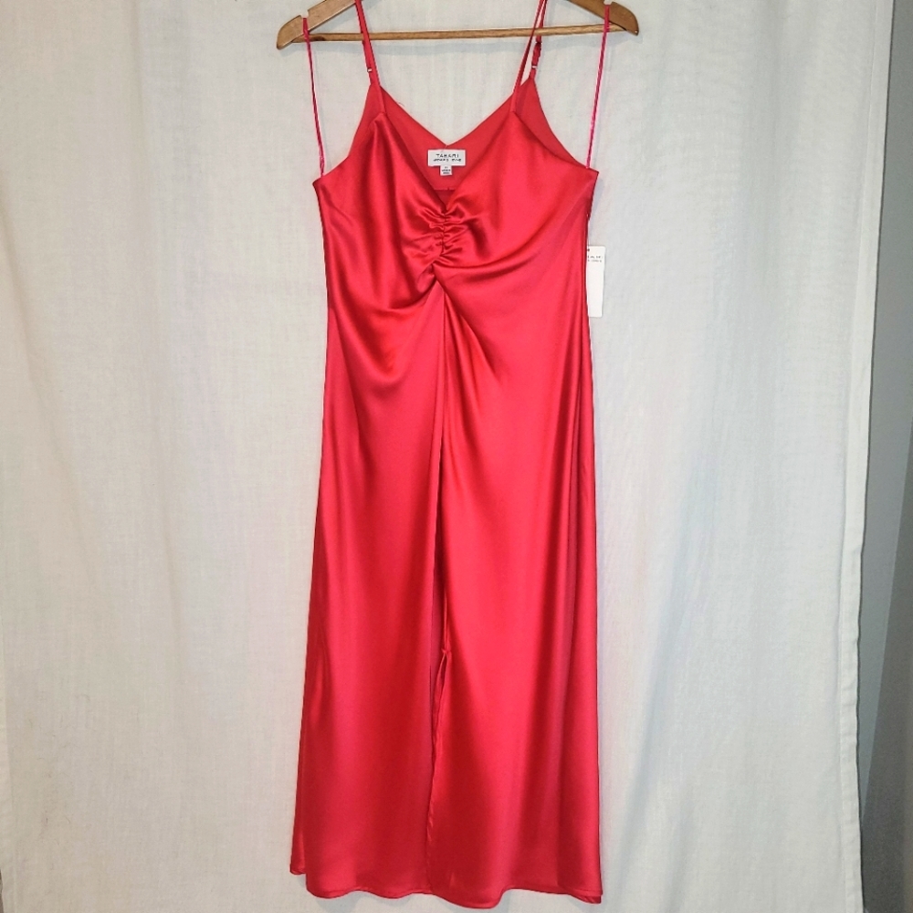 NWT Tahari Pink Midi Shift Dress